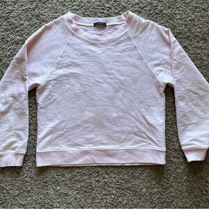 Jcrew pink sweatshirt